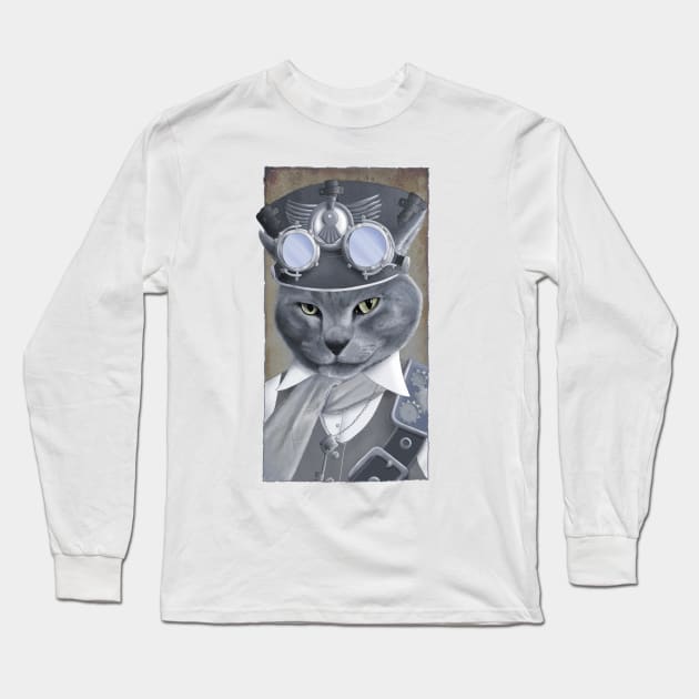 Grayson Long Sleeve T-Shirt by Sinister Motives Designs